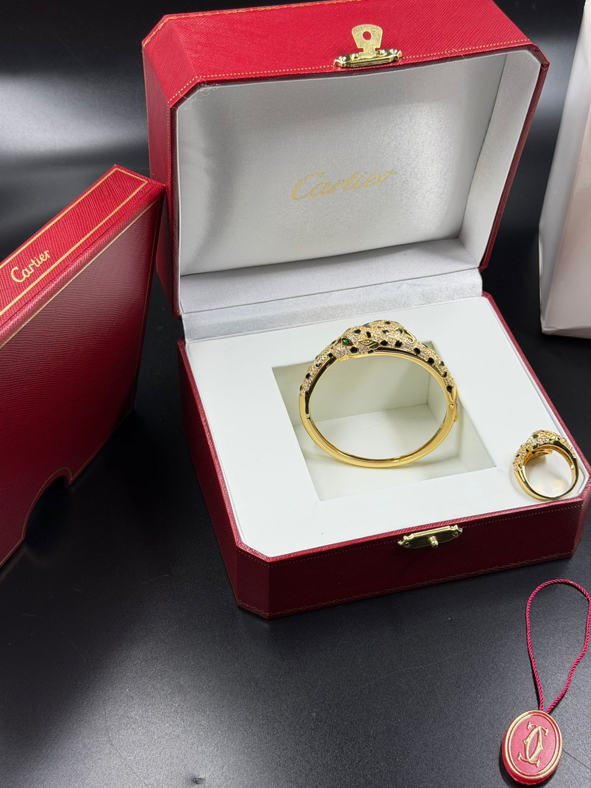 👸🏻👸🏻High  Quality CARTIER BRACELET AND RING FOR Her-👸🏻👸🏻