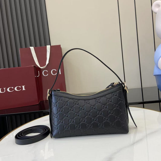 GG Emblem Small Shoulder Bag