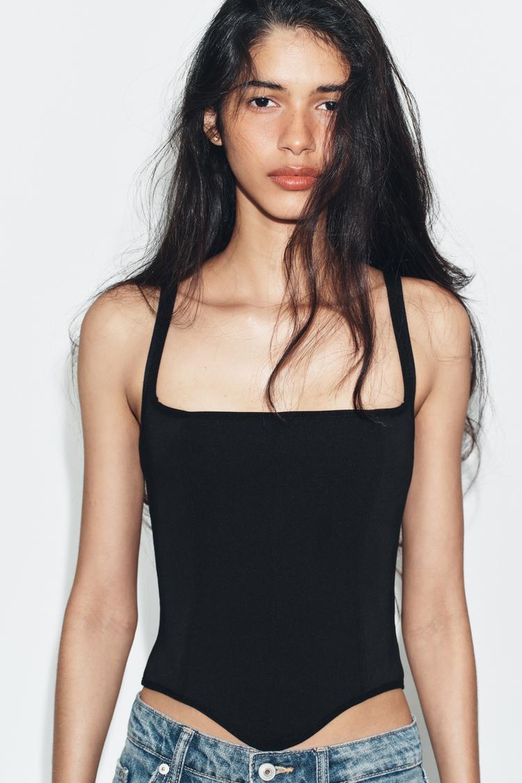 STRETCHY CORSET TOP – 1106