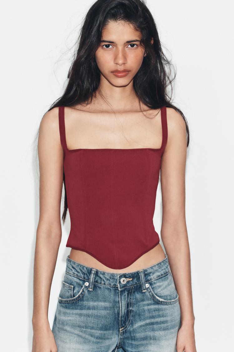 STRETCHY CORSET TOP – 1106