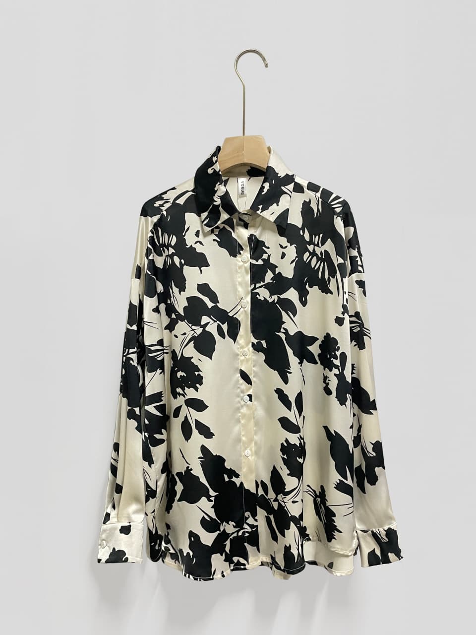 SILK SATIN SHIRT 1106