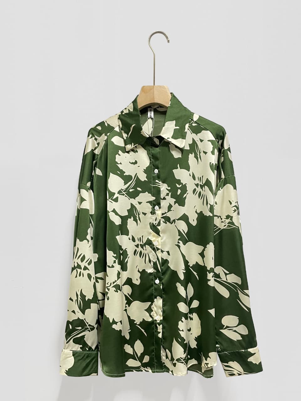 SILK SATIN SHIRT 1106