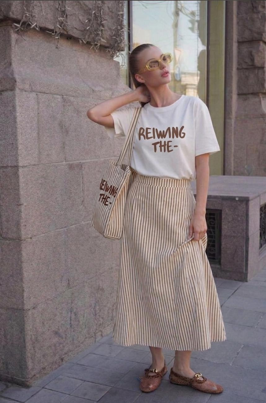 SKIRT SET WITH BAG 1106