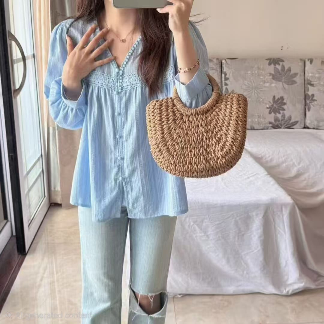 COTTON DIANA LUXURY TOP 2506