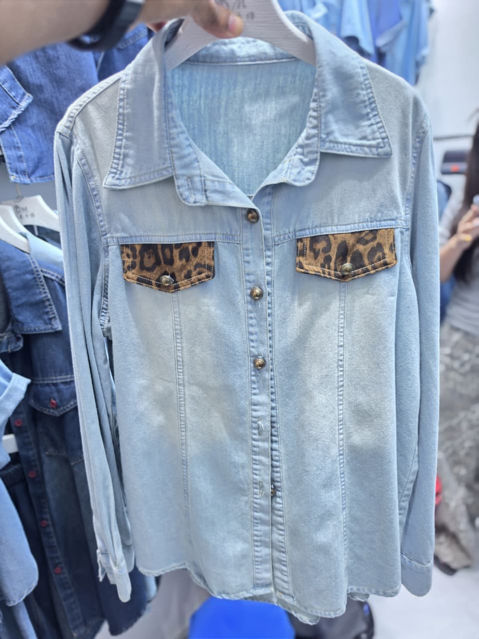 LUXURY DENIM SHIRT 2506