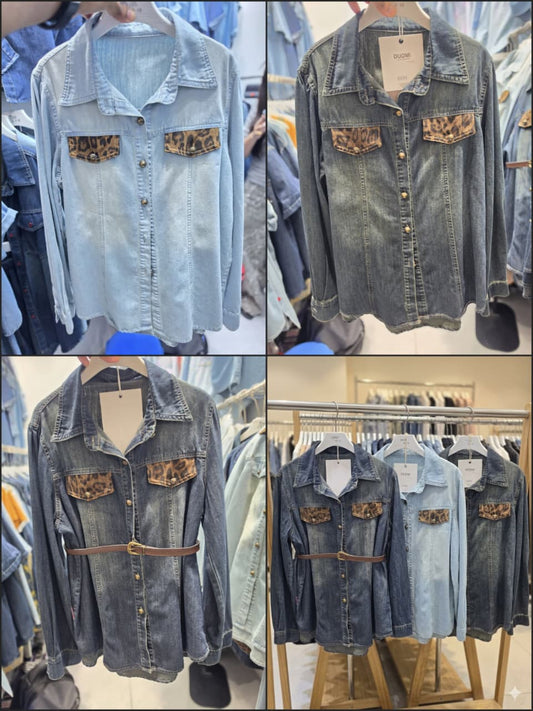 LUXURY DENIM SHIRT 2506