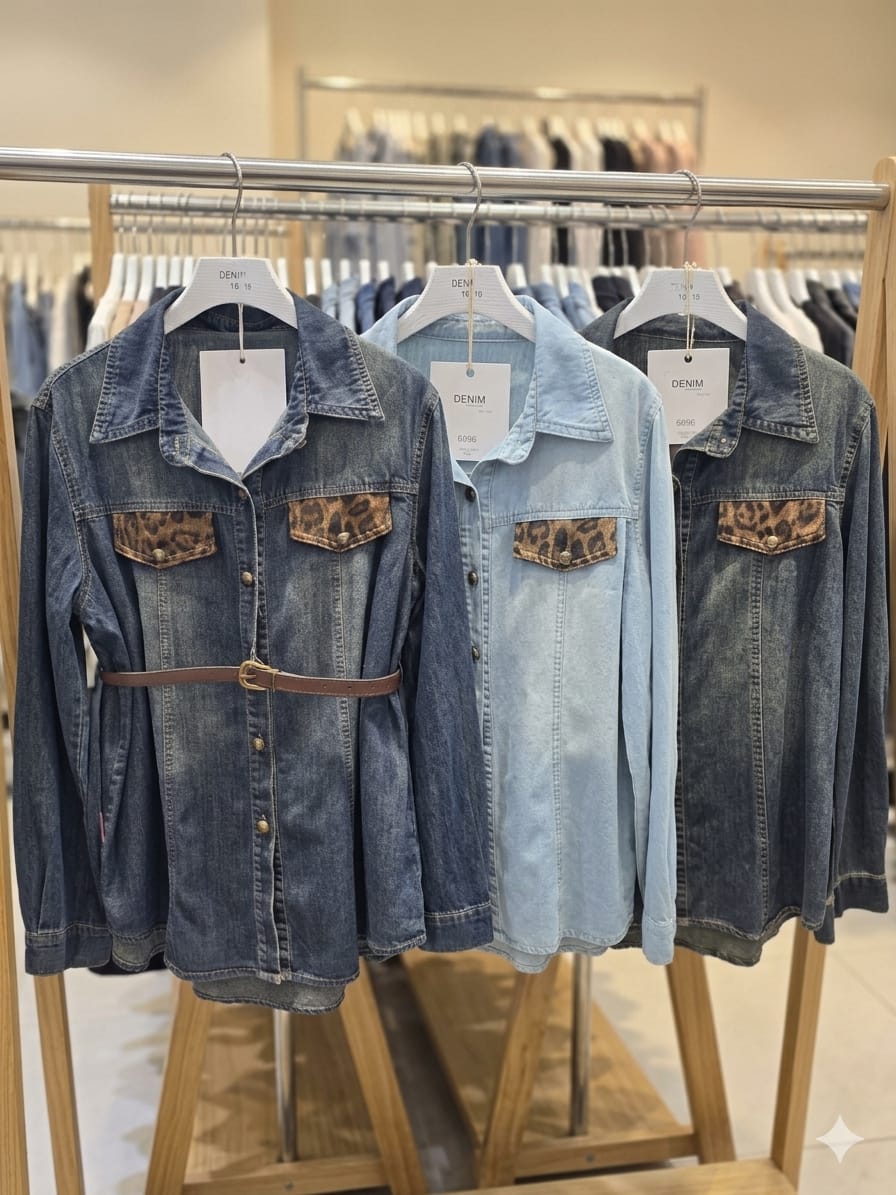 LUXURY DENIM SHIRT 2506