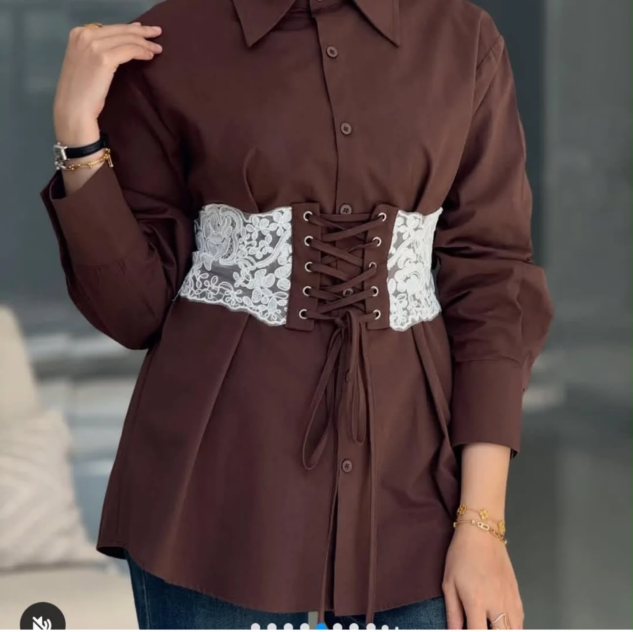 LACE SHIRT 2506