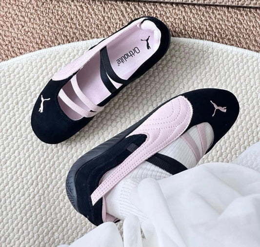 Speedcat ballet black & pink