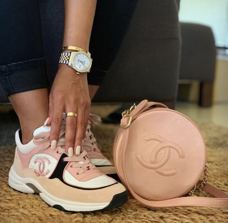 CC Mixed Fabric Sneaker