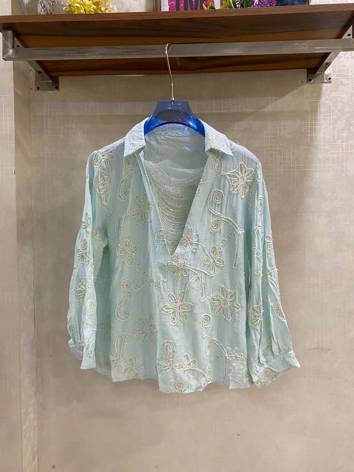 EMBROIDERED SHIRT 2506