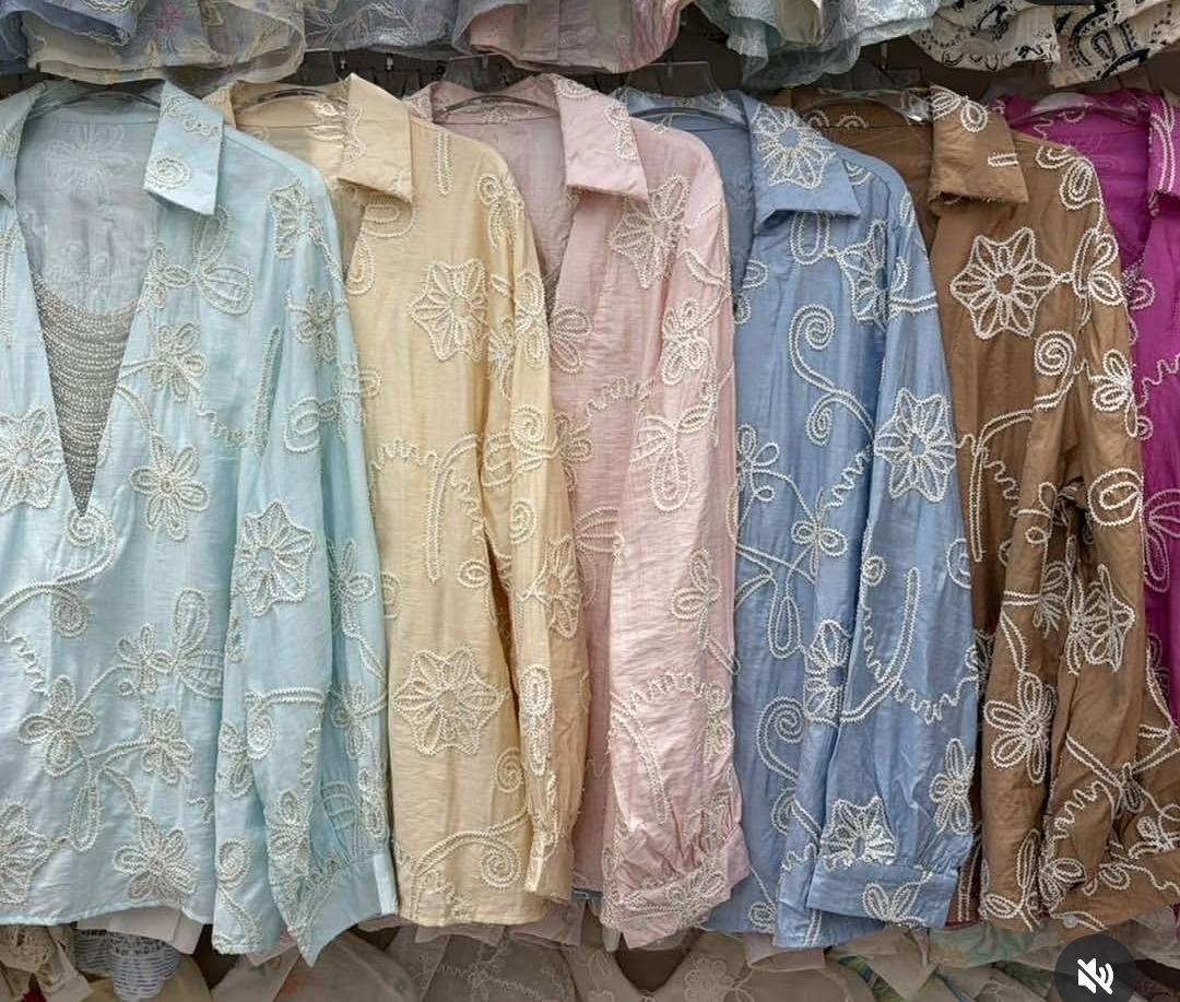 EMBROIDERED SHIRT 2506