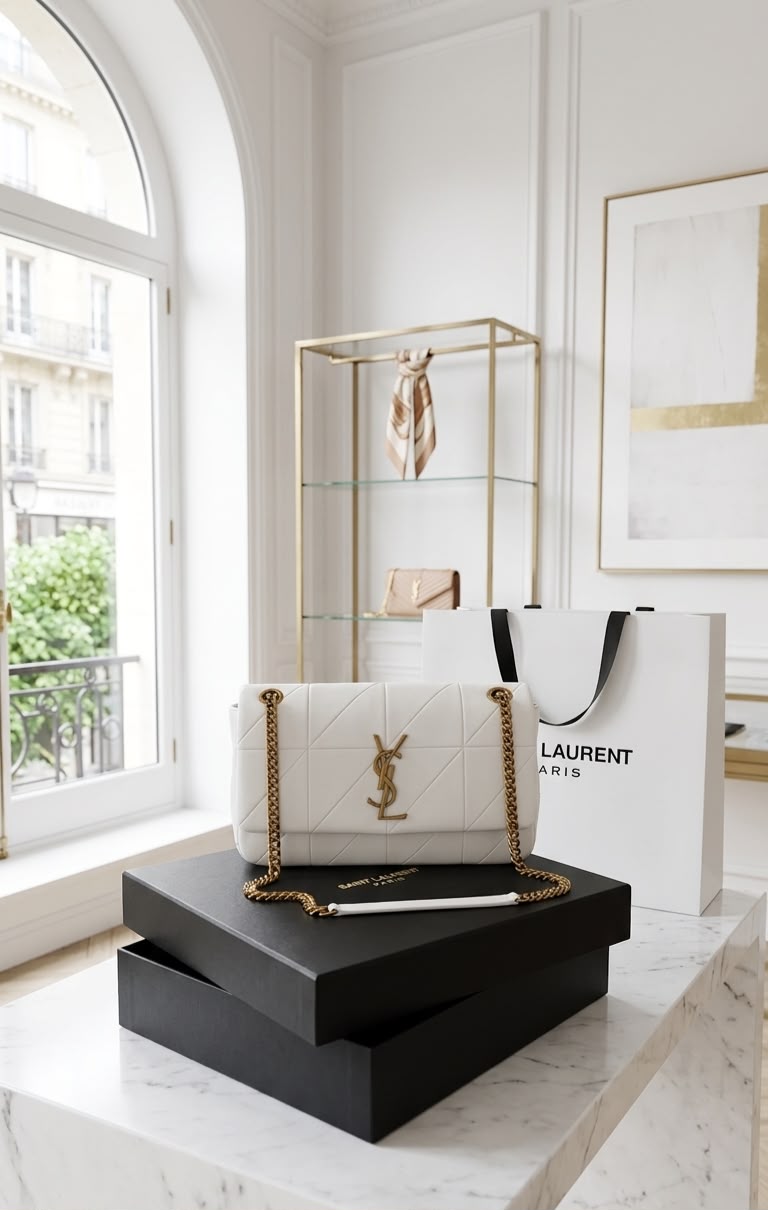 YvesSaintLaurent Jamie Quilted Leather Bag