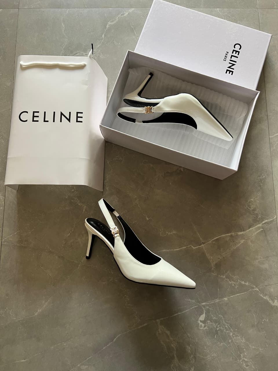 Sharp Slingback heels