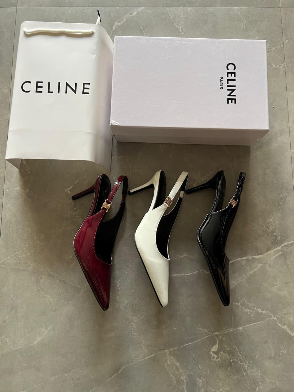 Sharp Slingback heels
