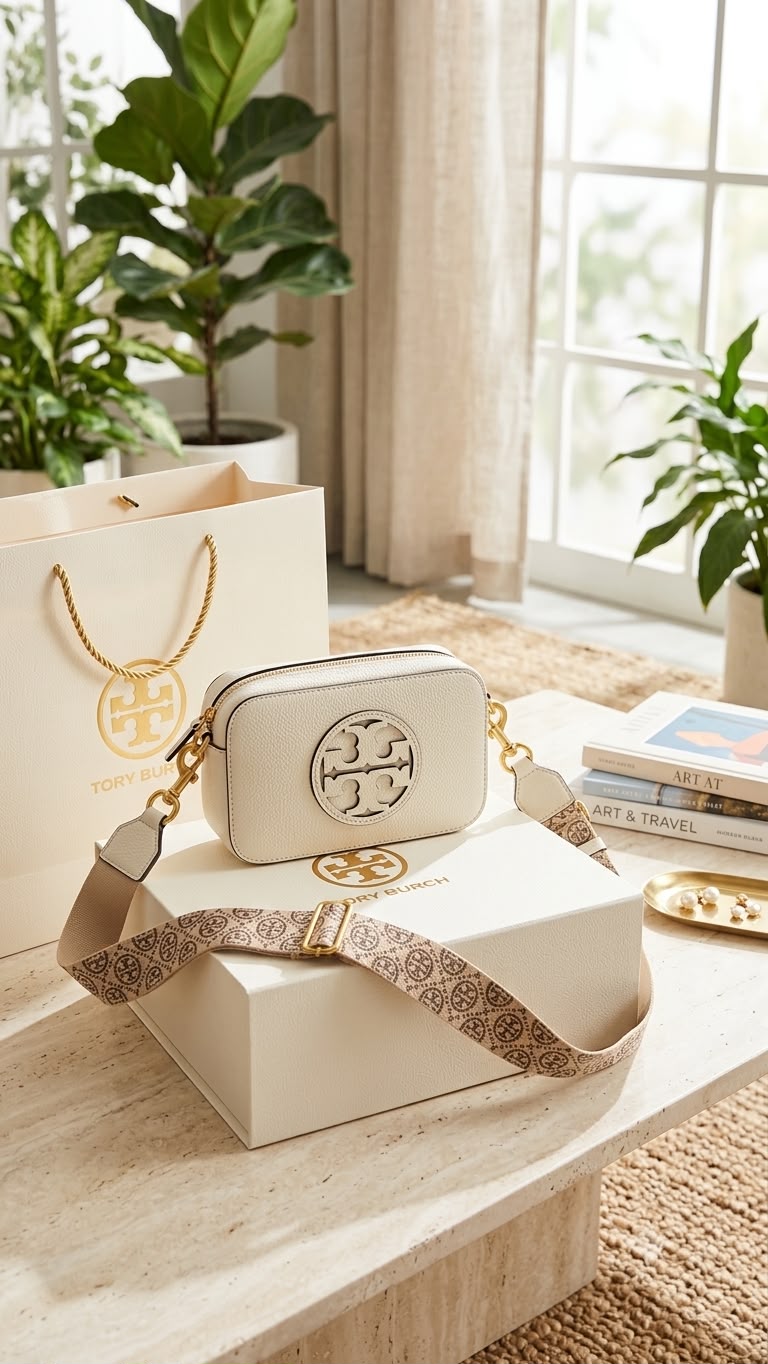 Tory Burch Miller Snapshot Double Compartment Crossbody Bag