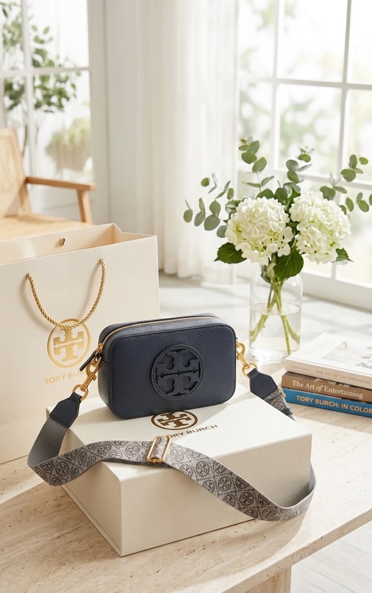 Tory Burch Miller Snapshot Double Compartment Crossbody Bag
