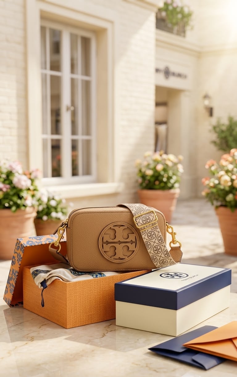 Tory Burch Miller Snapshot Double Compartment Crossbody Bag