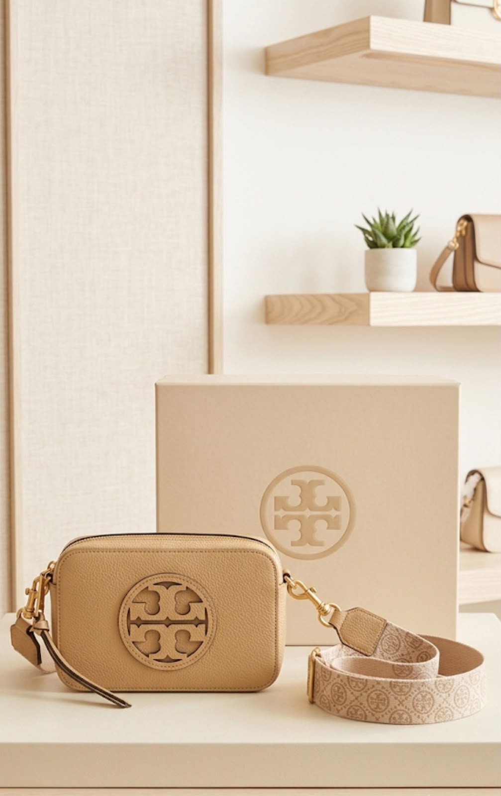 Tory Burch Miller Snapshot Double Compartment Crossbody Bag
