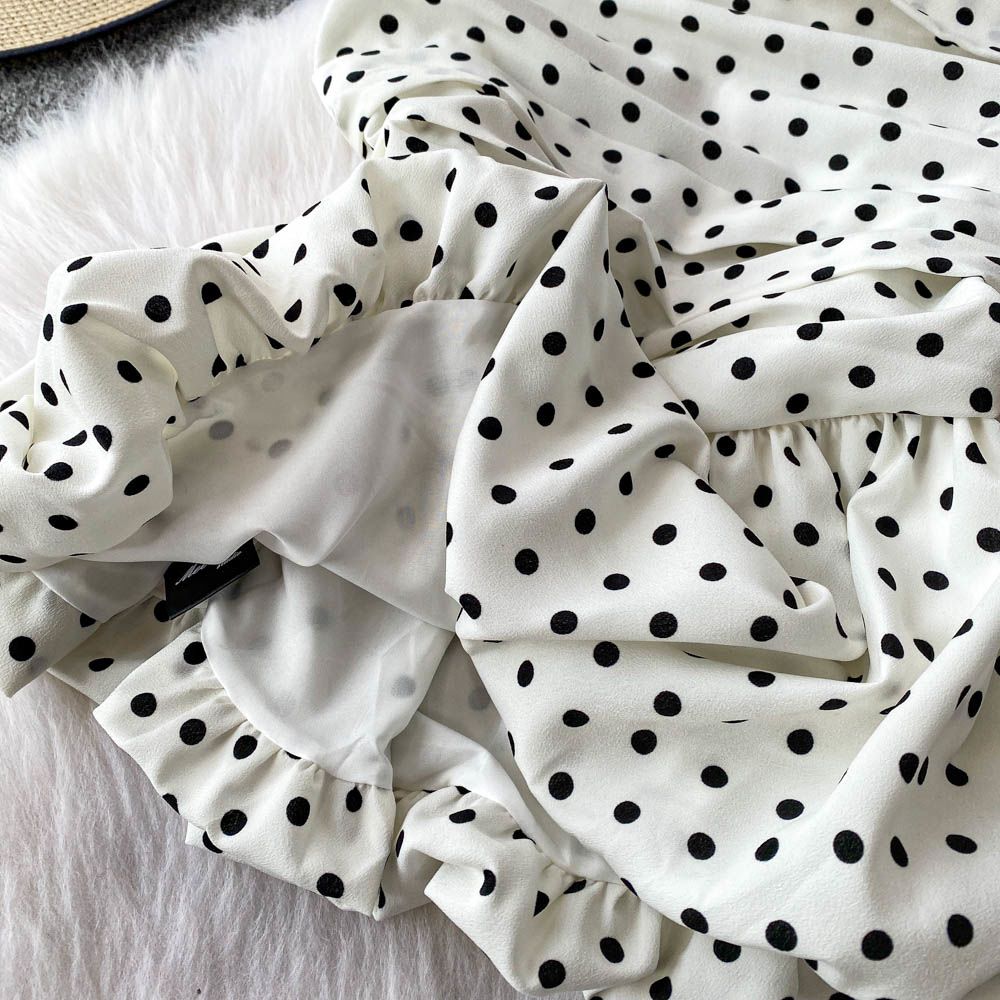 GRACE LUXURY POLKA TOP 1007 🩷