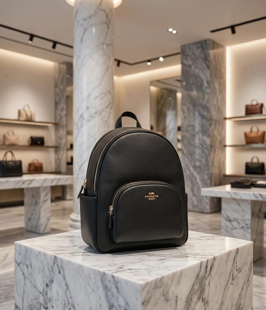 Introducing The Latest Coach Women’s Court Backpack 🎒 In Signature Canvas
