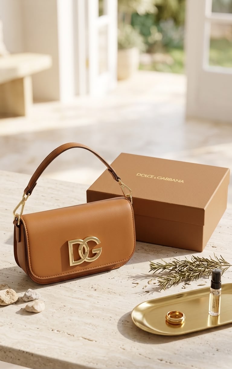 Dolce Gabbana 3.5 Leather Bag