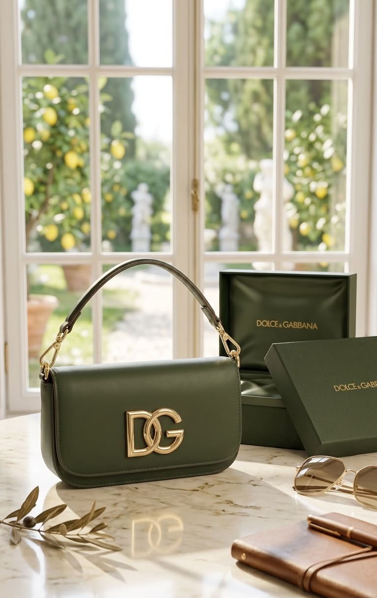 Dolce Gabbana 3.5 Leather Bag