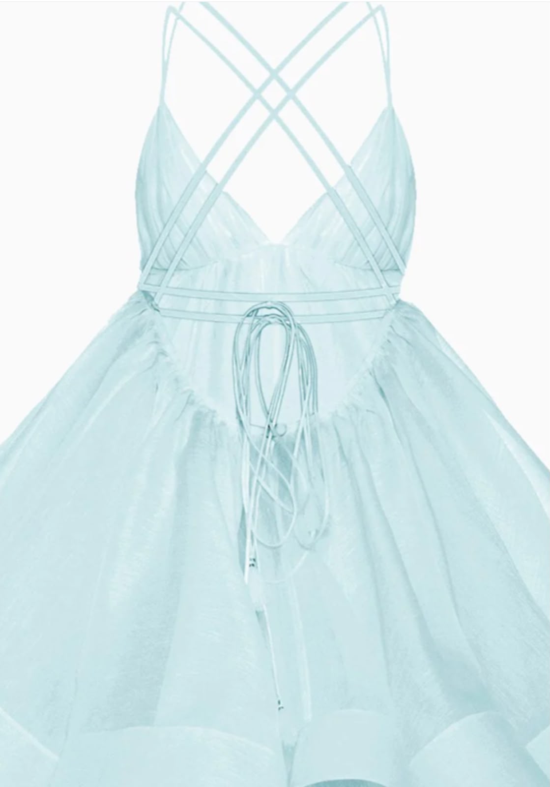 LUXURY PASTEL HALTER MINI DRESS 1007 ✨