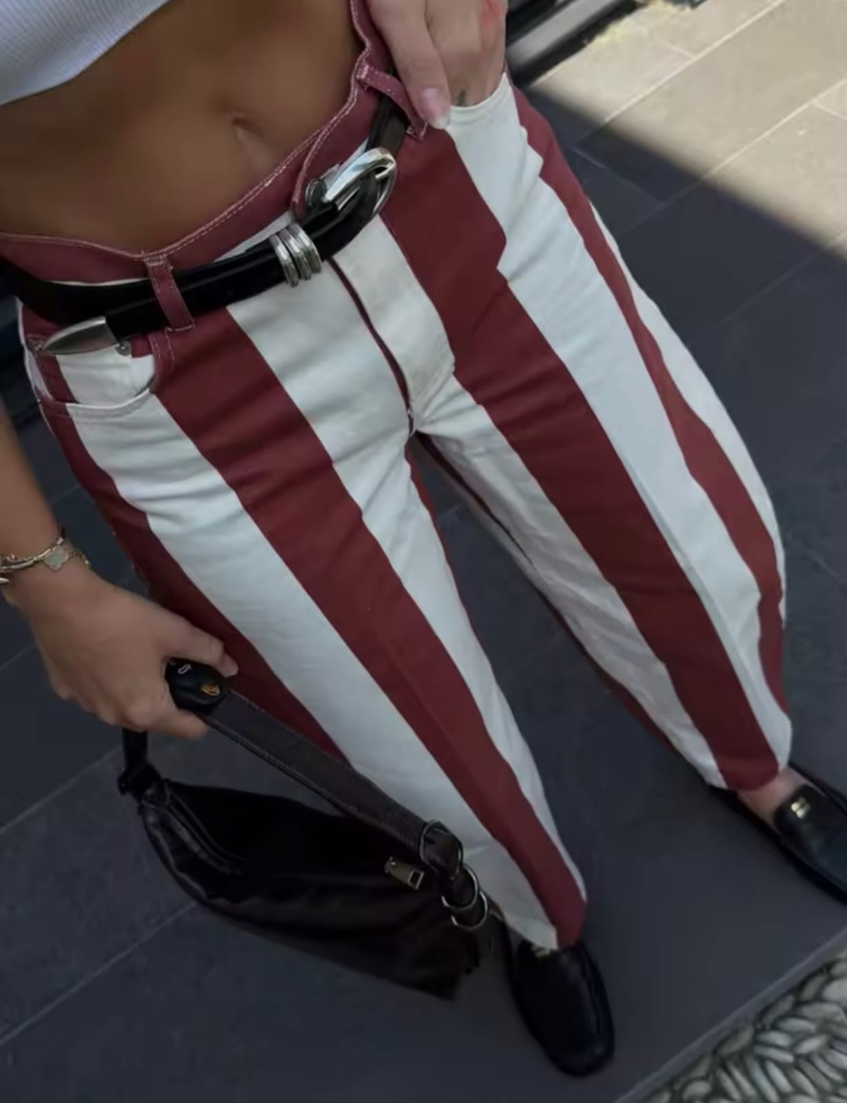 Striped inspired  pants