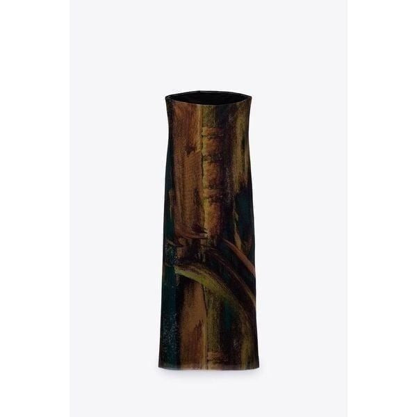 PATTERNED TULLE MIDI DRESS 2002