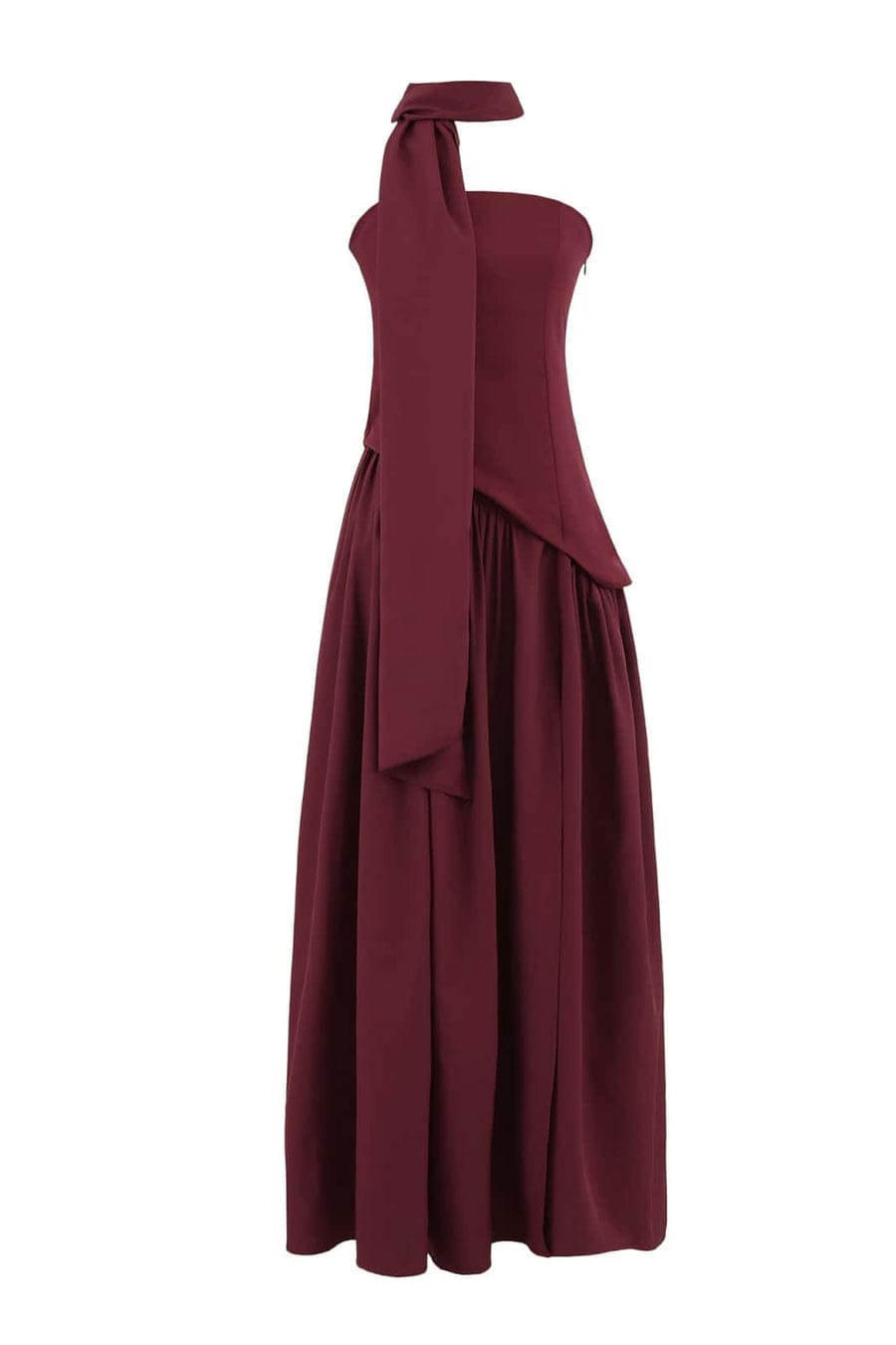 MAXI DRESS WITH SCARF 1704