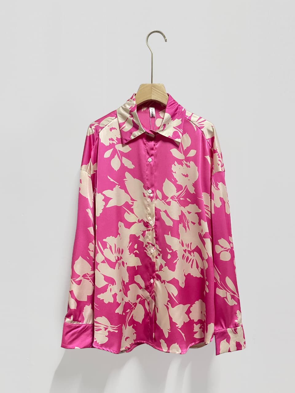 SILK SATIN SHIRT 1106