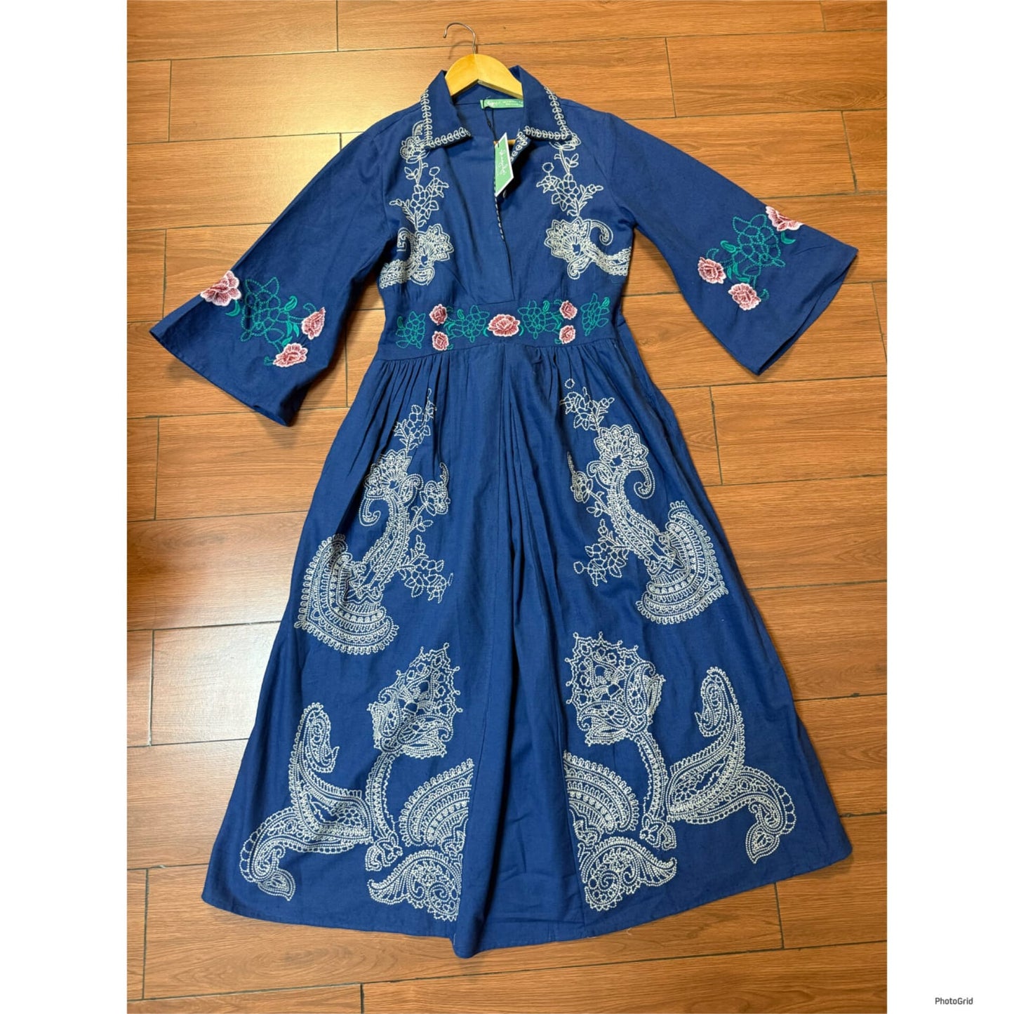 LONG PRINTED DRESS 2006