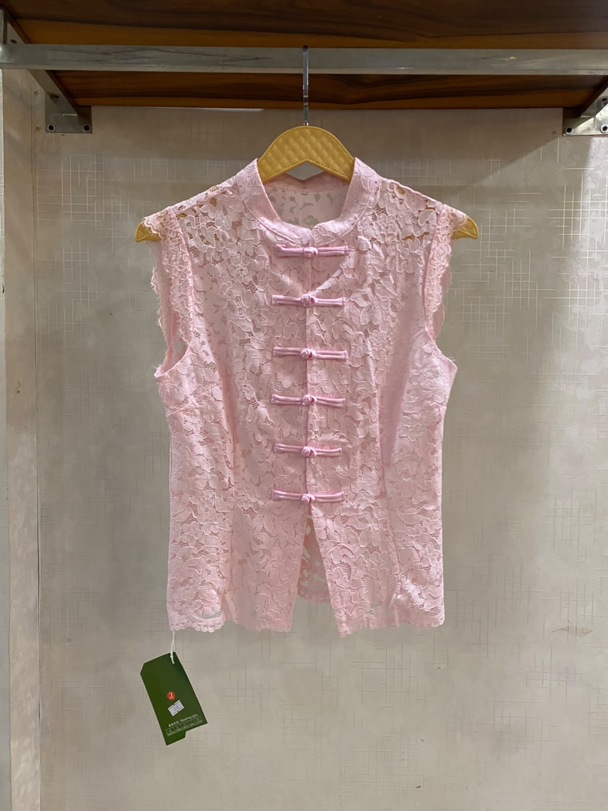 NEW LACE DETAILED TOP 2506