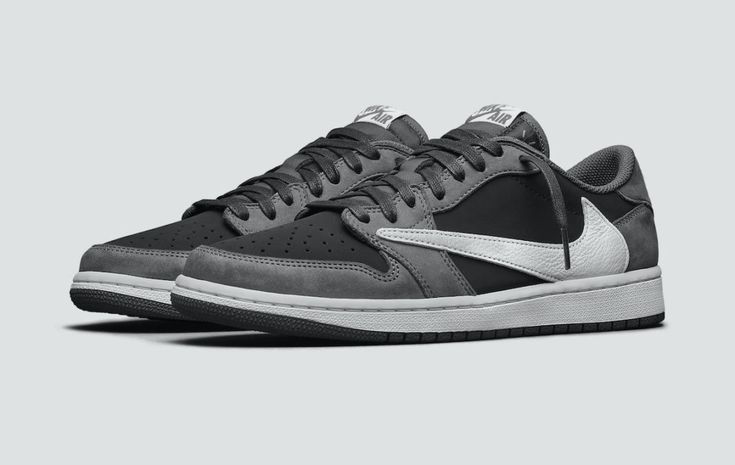TRAVIS SCOTT X AJ 1 PHANTOM BLACK/GREY