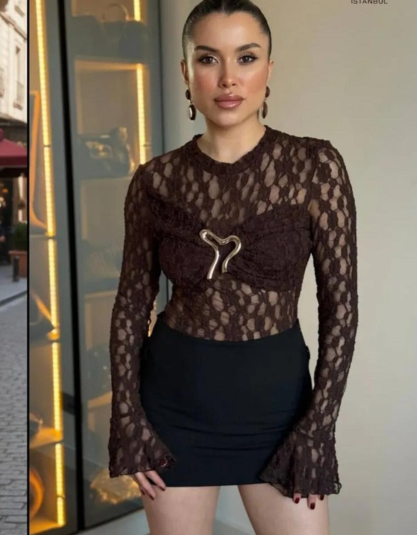 MESH FULL SLEEVE TOP 2006