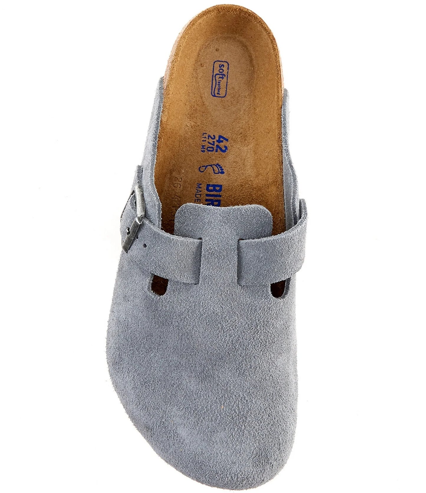 BIRKS BOSTON GREY SUEDE UA