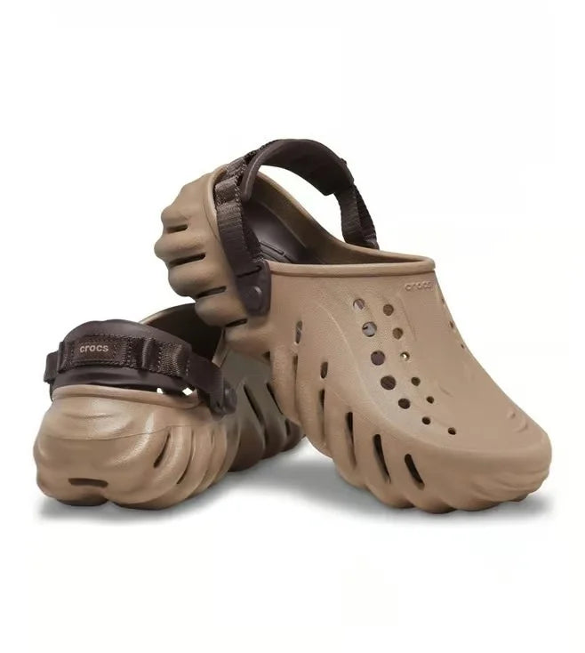 CROCCSS ECHO CLOGS BROWN