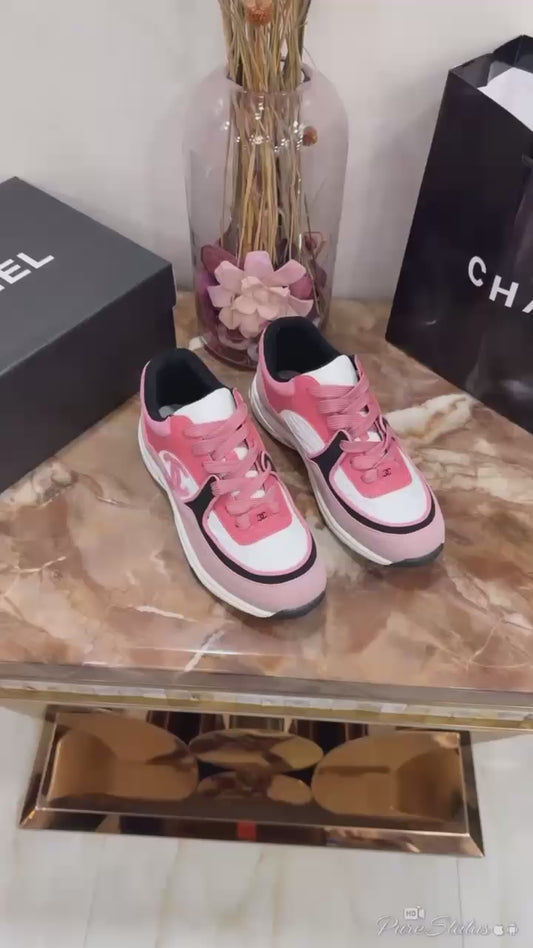 CC Mixed Fabric Sneaker